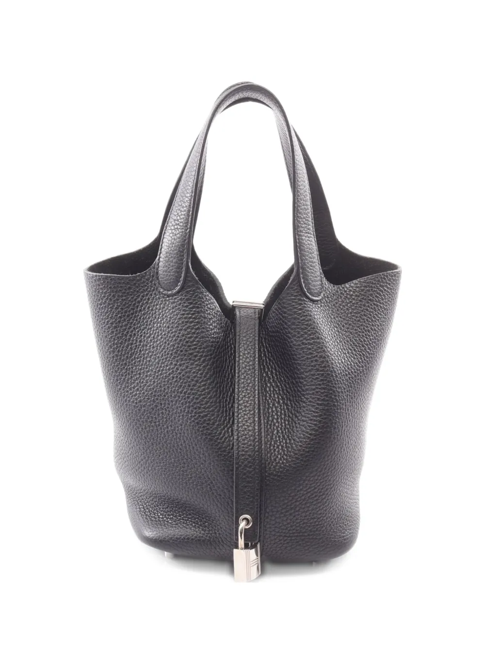 Hermès Pre-Owned 2019 PM Picotan Lock tote bag - Nero