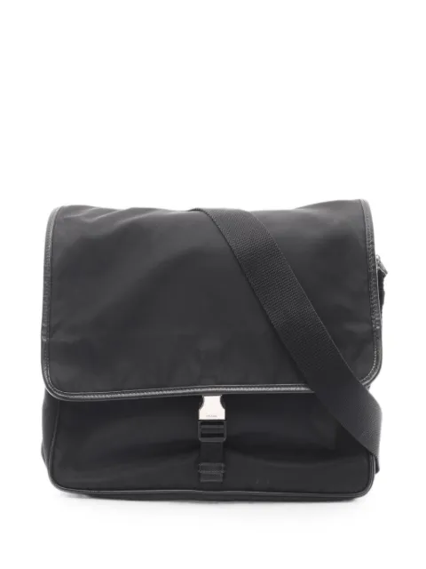 Prada Pre-Owned 2000s buckle-fastening messenger bag