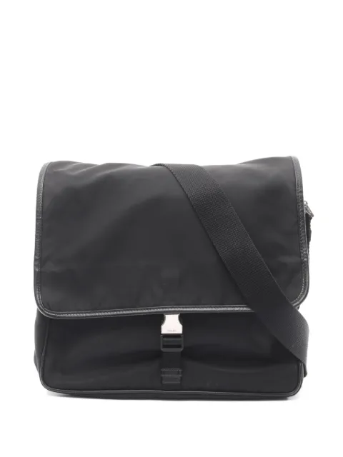 Prada Pre-Owned 2000s buckle-fastening messenger bag