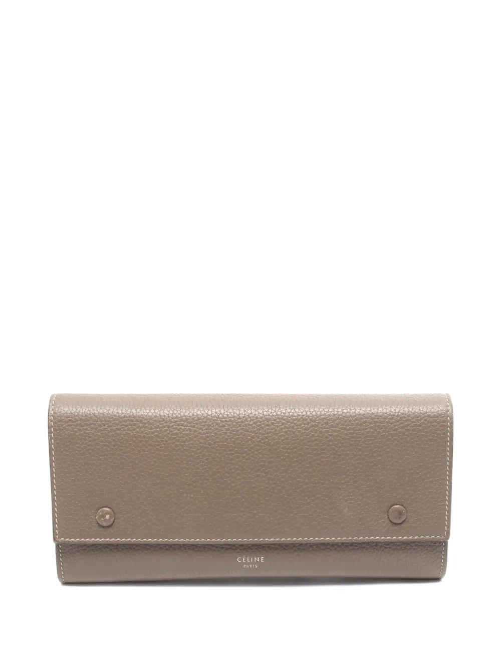 Celine Pre-Owned 00s Bi-fold flap wallet - Grigio