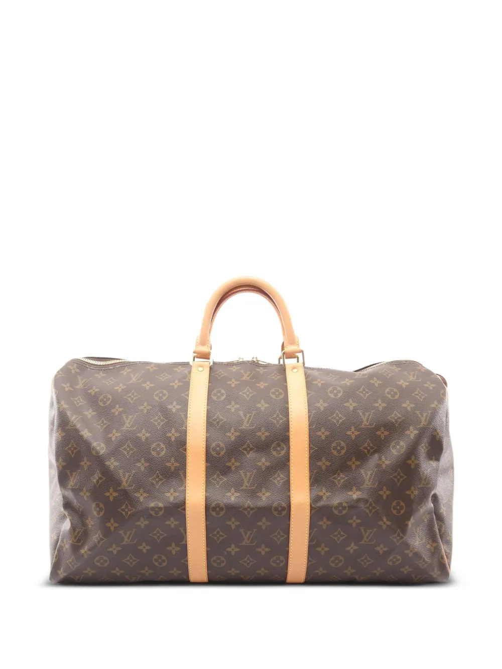 Louis Vuitton Pre-Owned 2001 Keepall 55 Monogram Boston bag - Marrone