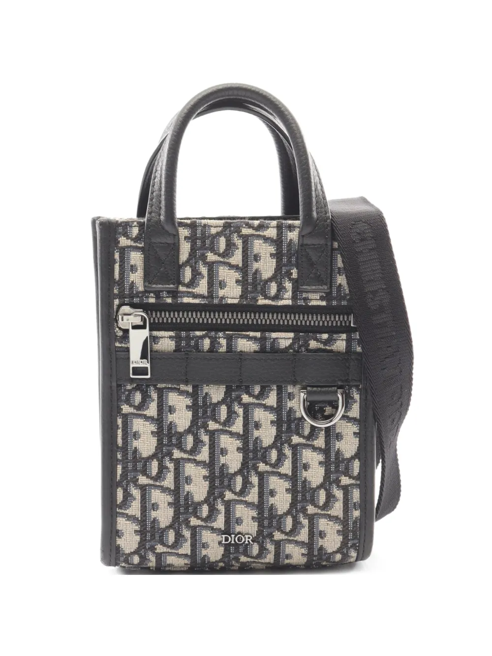Christian Dior Pre-Owned 2010s Oblique Safari tote bag - Grey