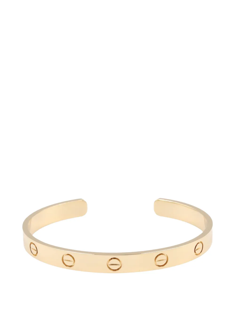 Cartier 2010s Love open bangle - Giallo