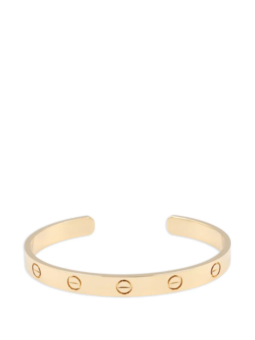 Cartier 2010s Love open bangle - Giallo
