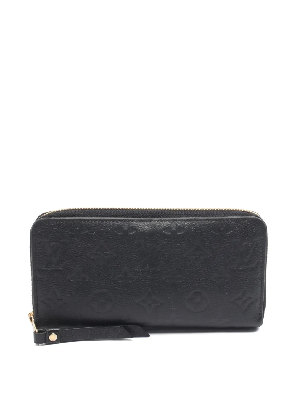 Louis Vuitton Pre-Owned 2021s Zippy monogram-pattern wallet - Nero