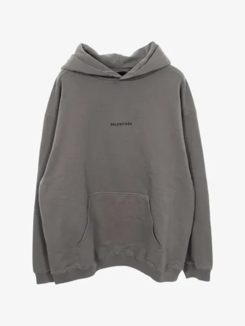 Balenciaga Pre-Owned 2010s logo embroidery hoodie