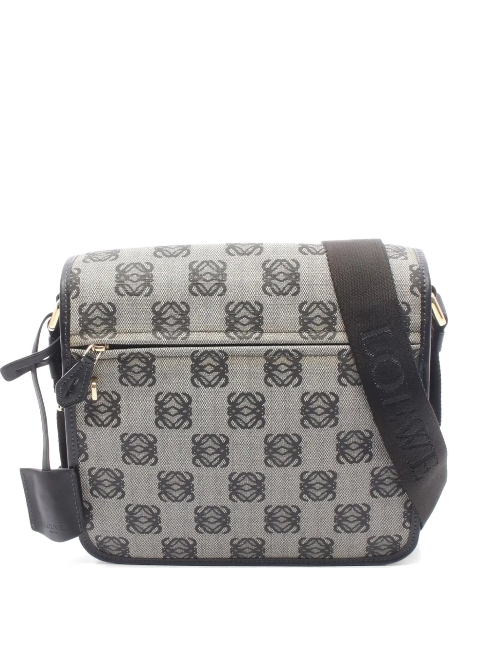 Loewe Pre-Owned 2000s Anagram shoulder bag - Grey