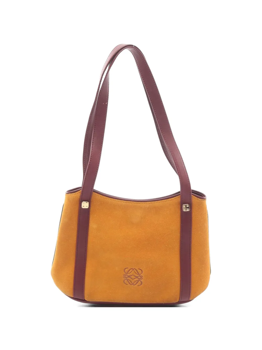 Loewe Pre-Owned anagram shoulder bag - Orange