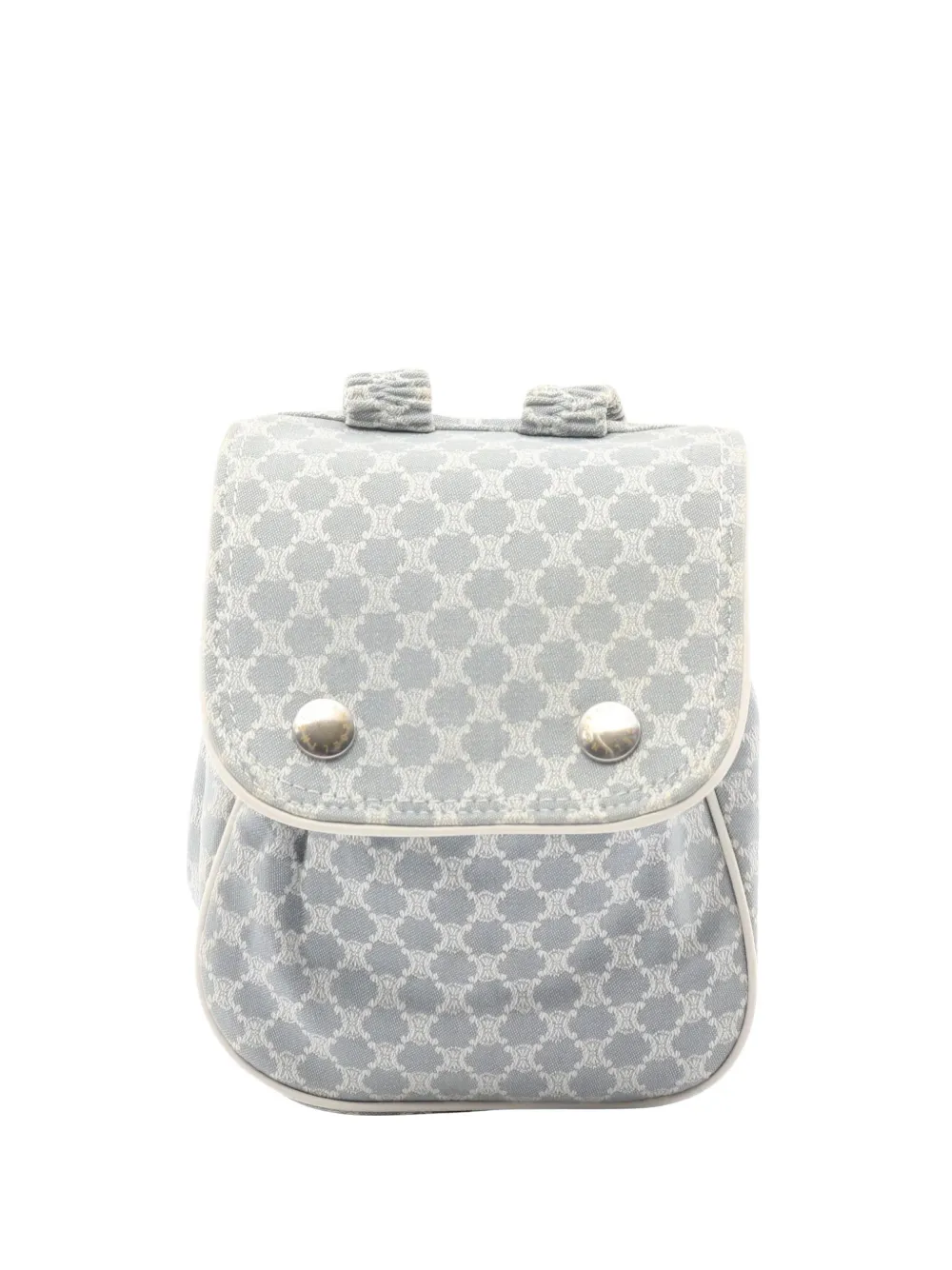 Celine Pre-Owned 2000s Macadam canvas backpack - Blu