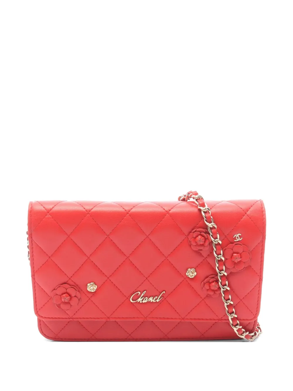 CHANEL Pre-Owned 2019 Camellia shoulder bag - Rot