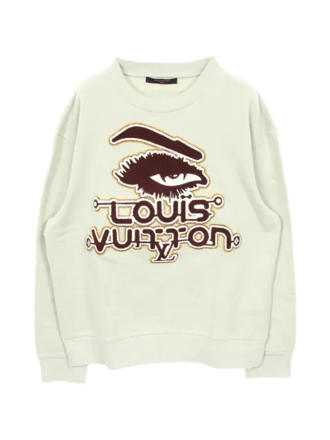 Louis Vuitton Pre-Owned embroidered-logo sweatshirt