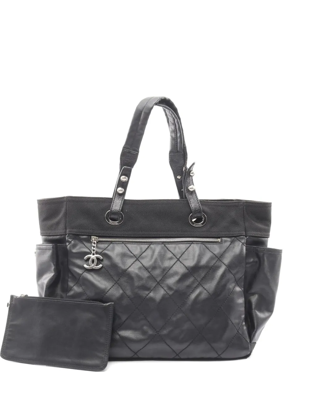 CHANEL Pre-Owned 2008-2009 Paris Biarritz GM tote bag - Nero