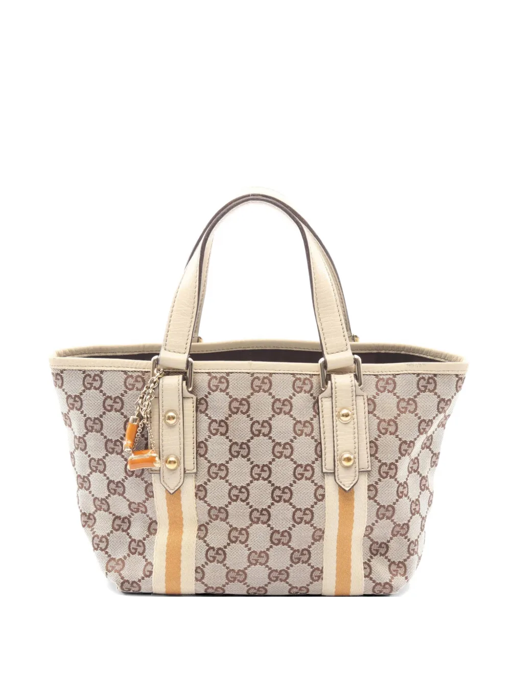 Gucci Pre-Owned 2000s Jolicoeur GG tote bag - Nude