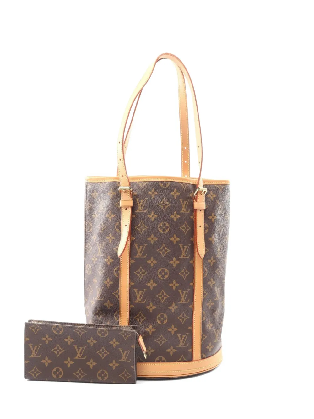 Louis Vuitton Pre-Owned 2000 GM Bucket Monogram shoulder bag - Brown