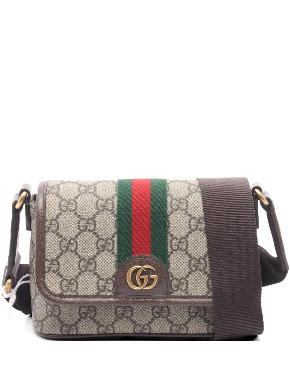 Gucci Pre-Owned Ophidia GG Supreme shoulder bag - Braun