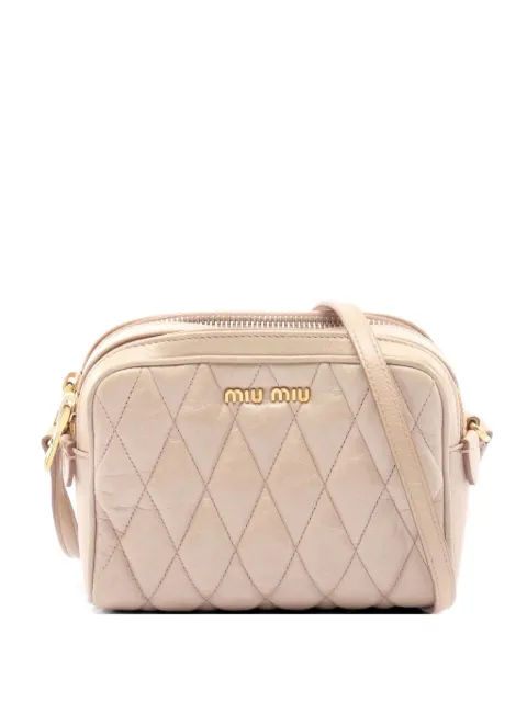 Miu Miu Pre-Owned 2000s Matelassé shoulder bag