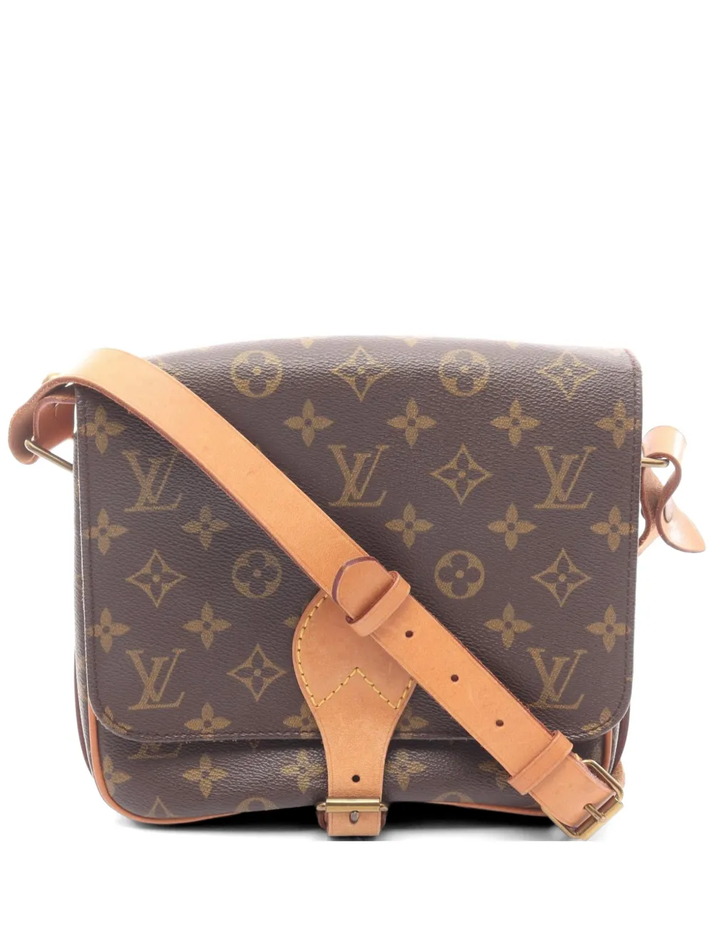 Louis Vuitton Pre-Owned MM Cartesier shoulder bag - Marrone