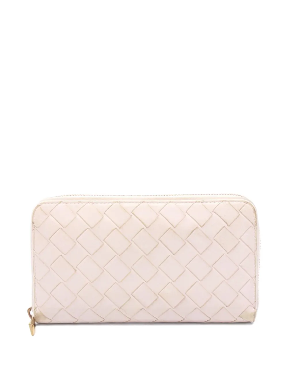 Bottega Veneta Pre-Owned 2000s Intrecciato zip-around wallet - Rosa