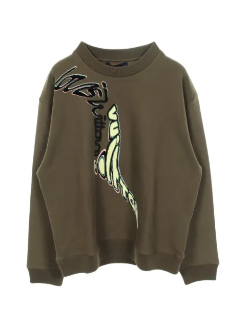 Louis Vuitton Pre-Owned sudadera con estampado gráfico