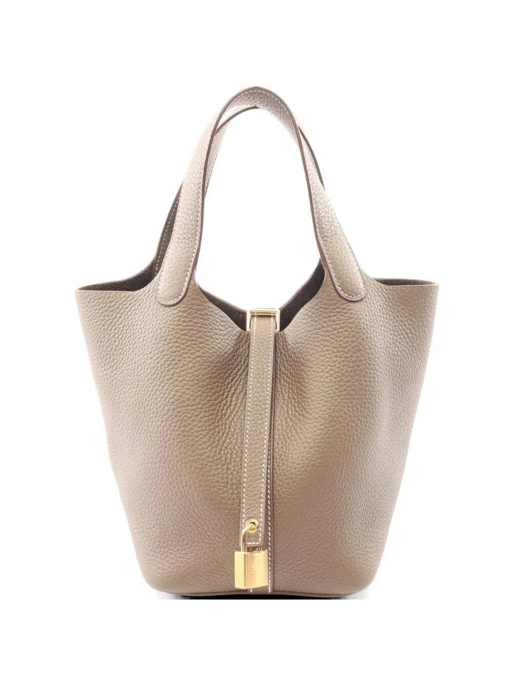Hermès Pre-Owned 2025 PM Picotin Lock leather handbag - Toni neutri