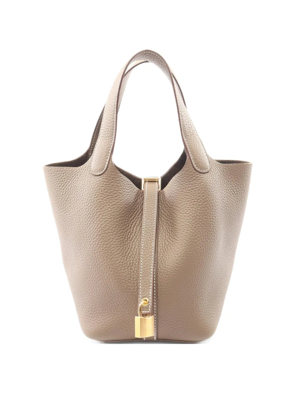 Hermès Pre-Owned 2025 PM Picotin Lock leather handbag - Toni neutri