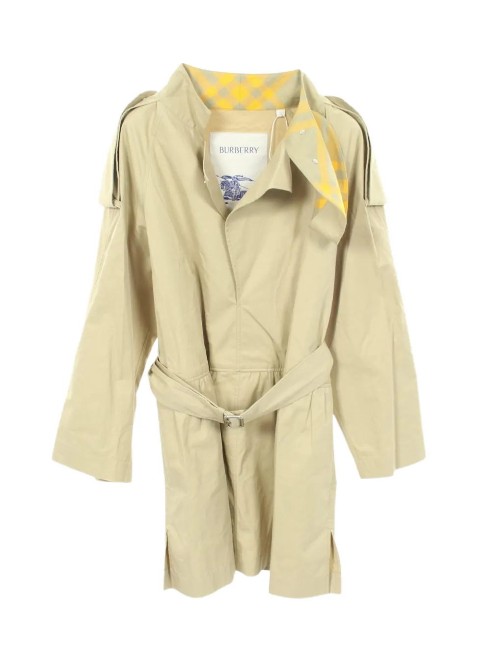 Burberry Pre-Owned 2010s belted mini dress - Nude