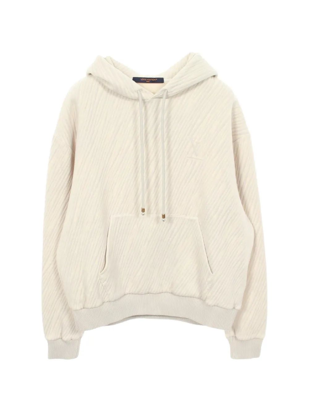 Louis Vuitton Pre-Owned 2010s Epi Jacquard hoodie - Toni neutri