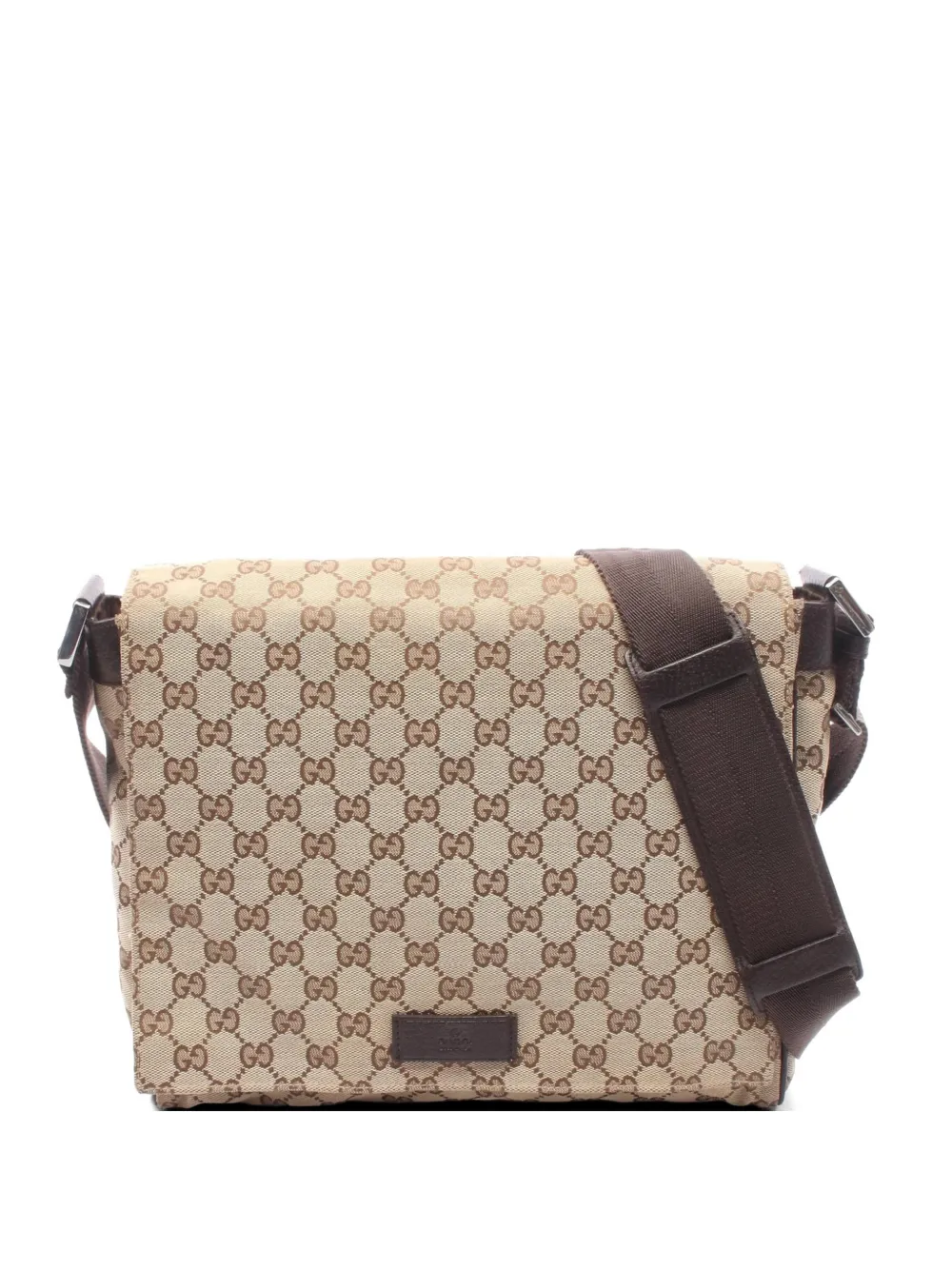 Gucci Pre-Owned 2000s logo-pattern shoulder bag - Toni neutri