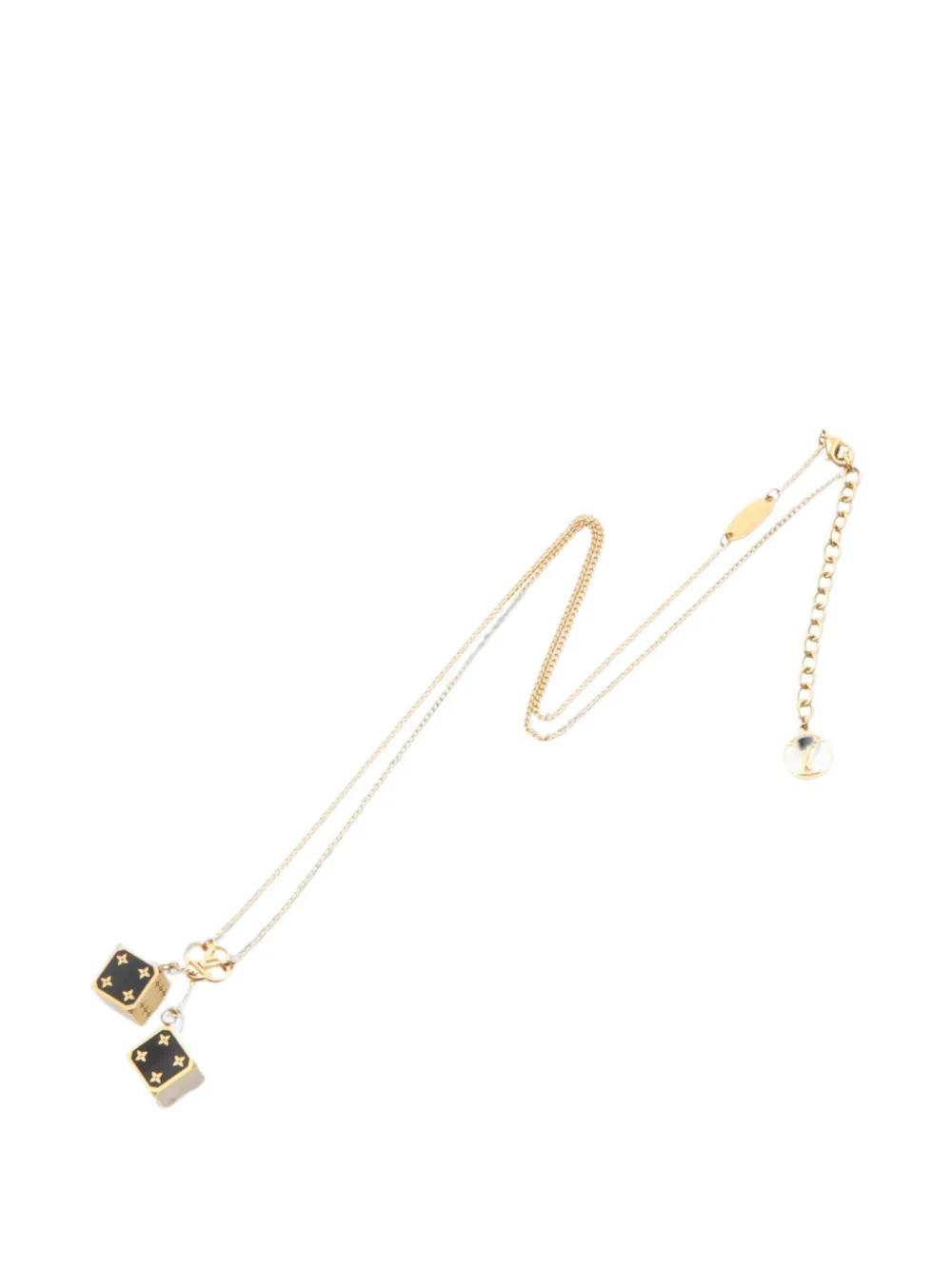 Louis Vuitton Pre-Owned Collana Game On Dice 2020 - Oro