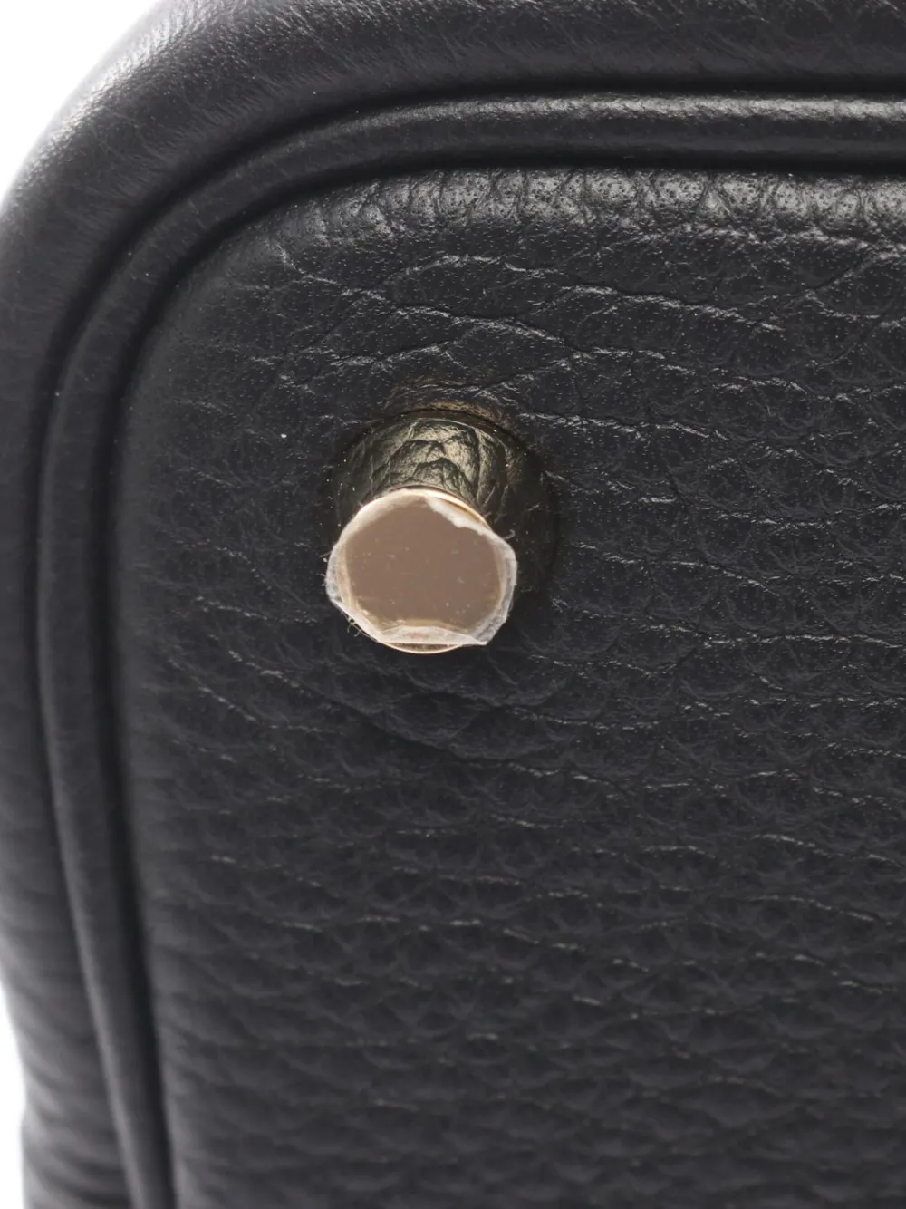 Hermès Pre-owned 2024 PM Picotin Lock Tote Bag in Black, view 4