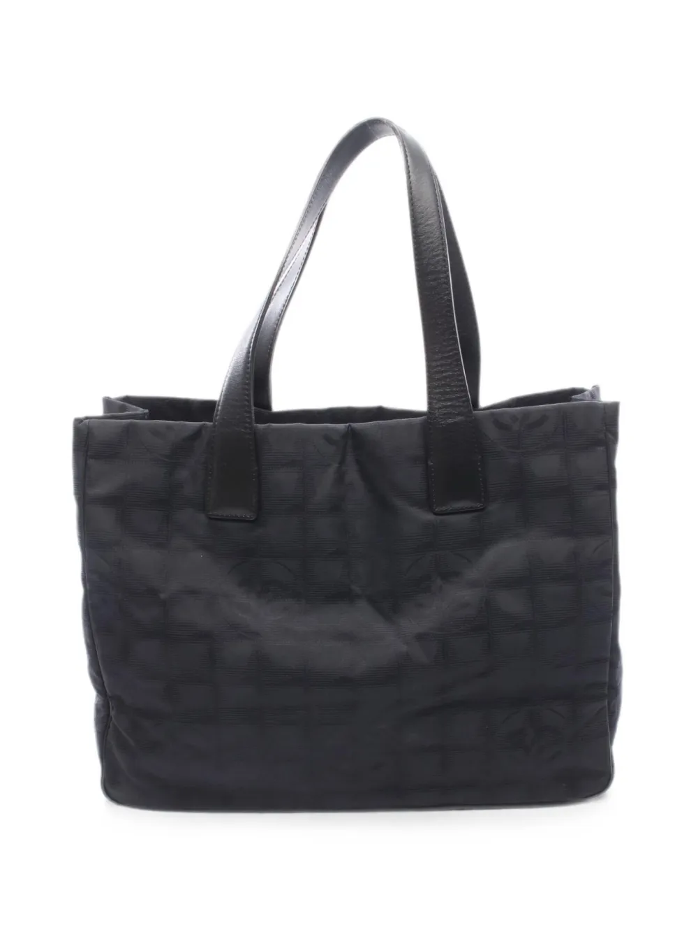 CHANEL Pre-Owned 2003-2004 MM New Travel Line tote bag - Nero