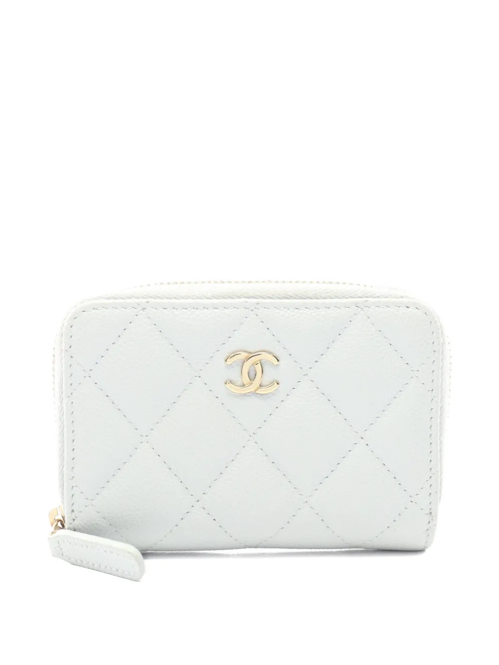 CHANEL Pre-Owned 2021s Classic zipped coin purse - Grün
