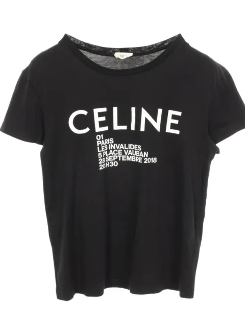 Celine Pre-Owned playera con logo estampado 2000