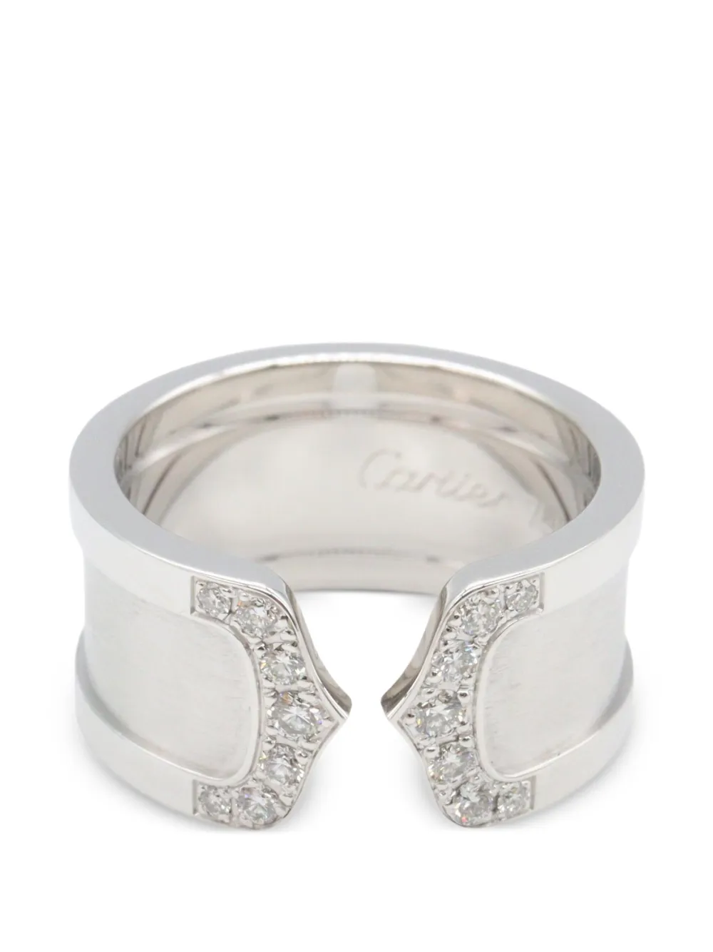 Cartier 2010s C2 diamond ring - Silber