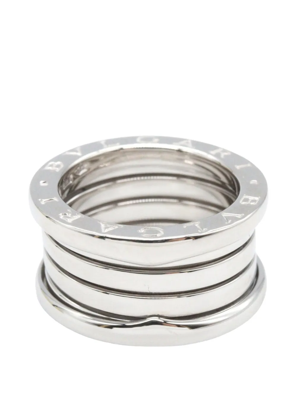 Bvlgari Pre-Owned 2010s B-zero1 ring - Argento