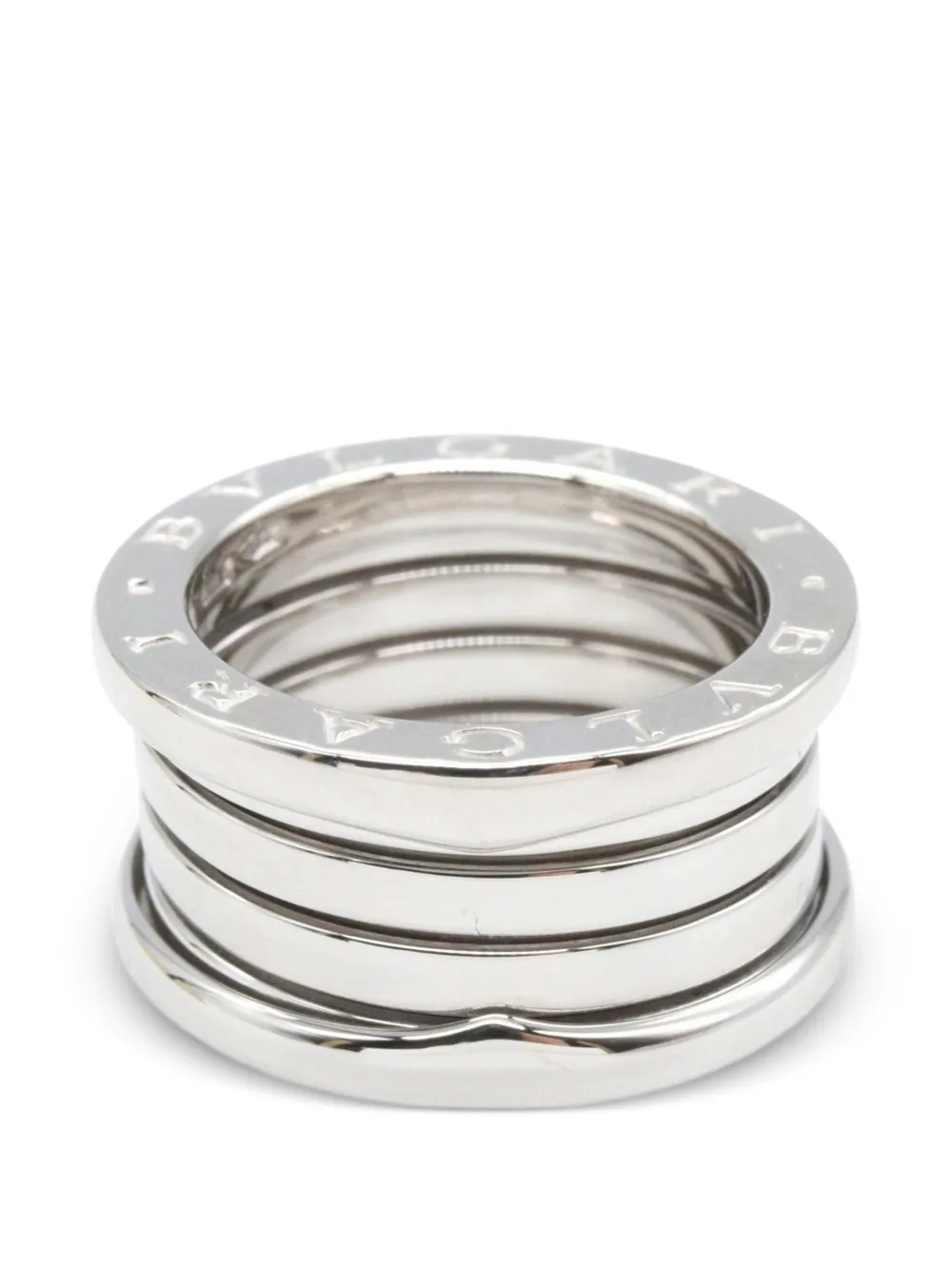 Bvlgari Pre-Owned 2010s B-zero1 ring - Argento