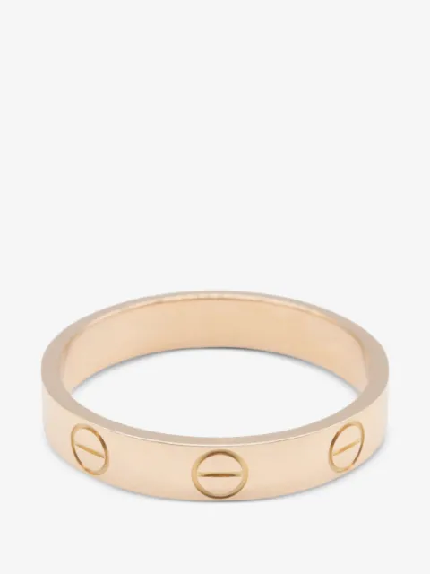Cartier mini bague Love à détails embossés (années 2010)