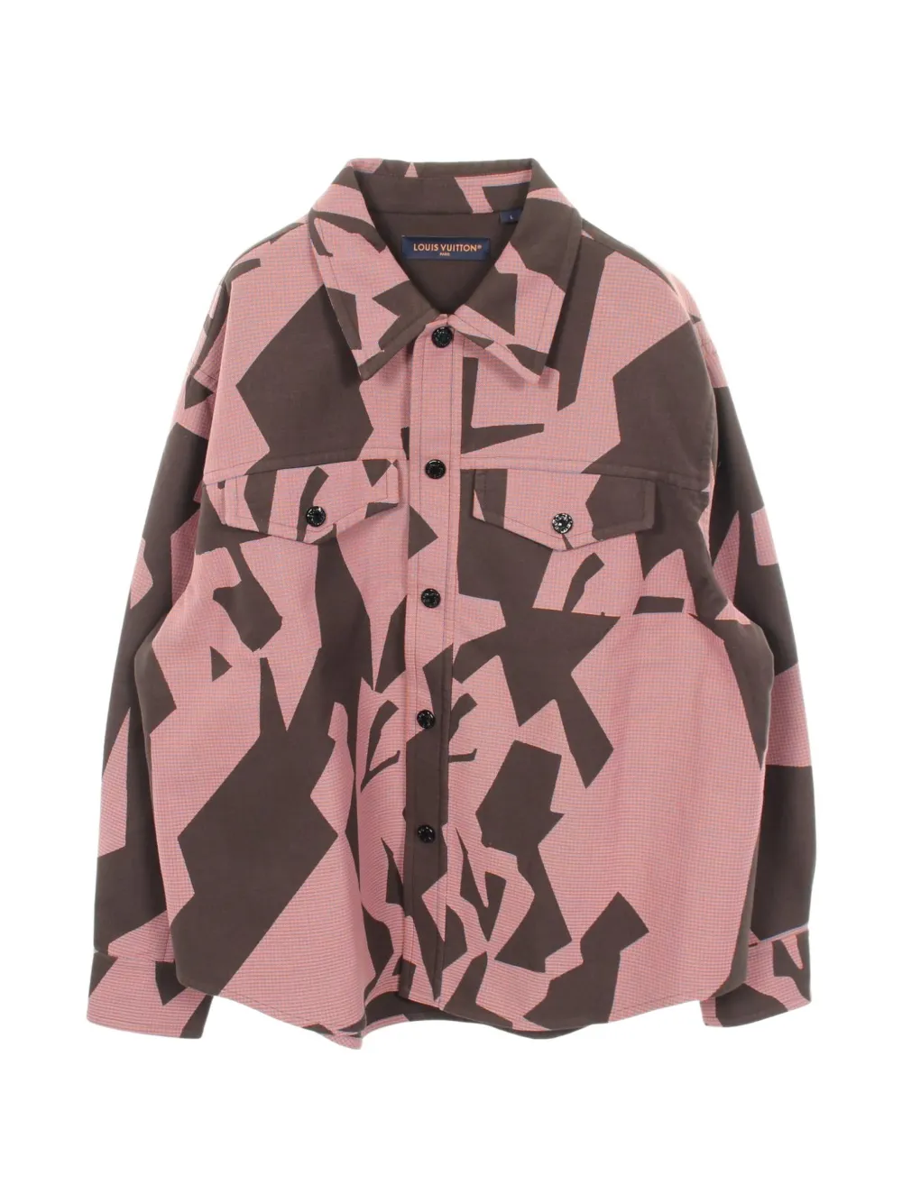 Louis Vuitton Pre-Owned 2010s double-face overshirt jacket - Rosa