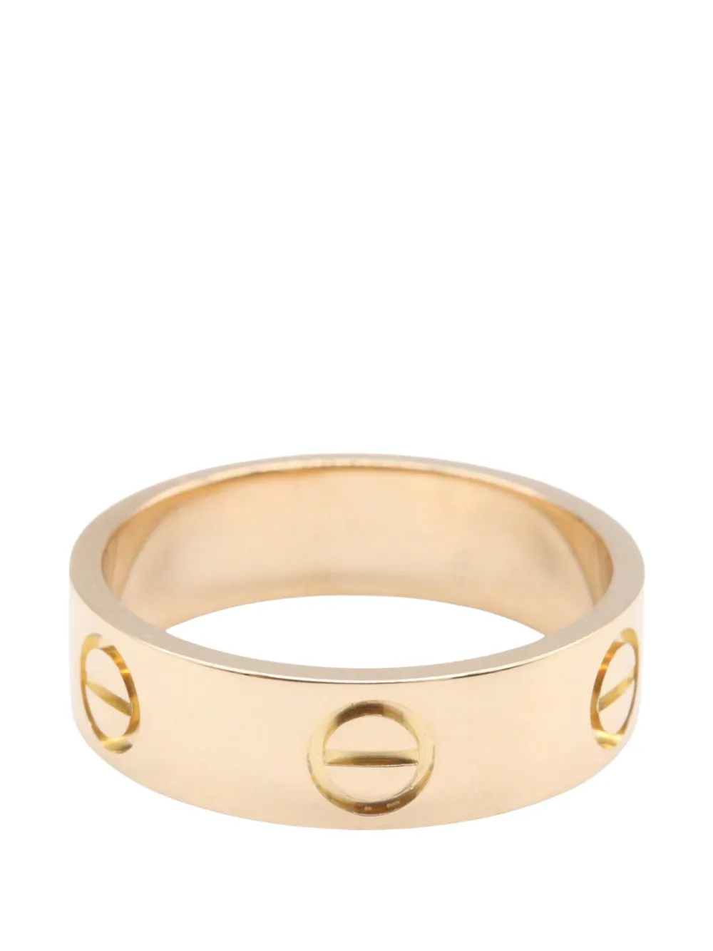 Cartier 2010s Love engraved-details ring - Rosa