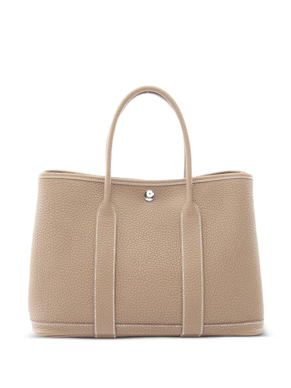 Hermès Pre-Owned 2026 TPM Garden Party Negonda-leather tote bag - Toni neutri