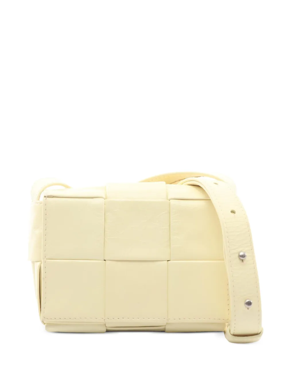 Bottega Veneta Pre-Owned 2000s mini Cassette shoulder bag - Gelb