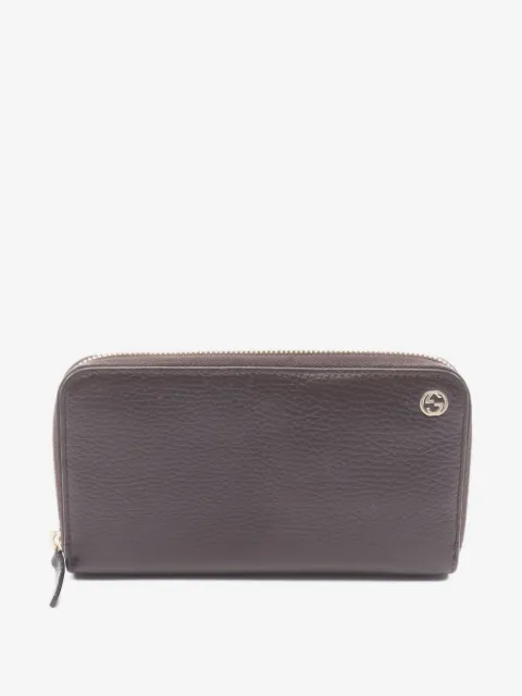 Gucci Pre-Owned 00s Interlocking G leather wallet