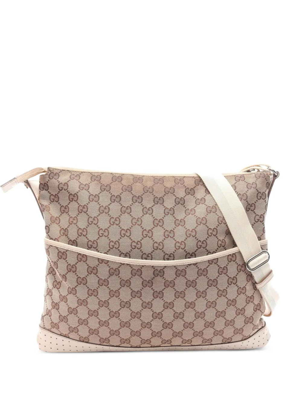 Gucci Pre-Owned 2000s GG canvas shoulder bag - Neutrals