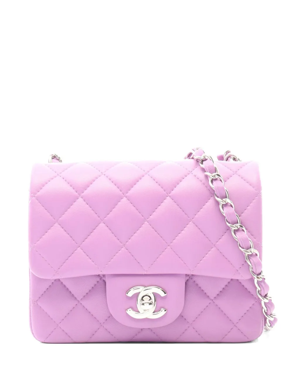 CHANEL Pre-Owned 2019 mini Matelass - Purple
