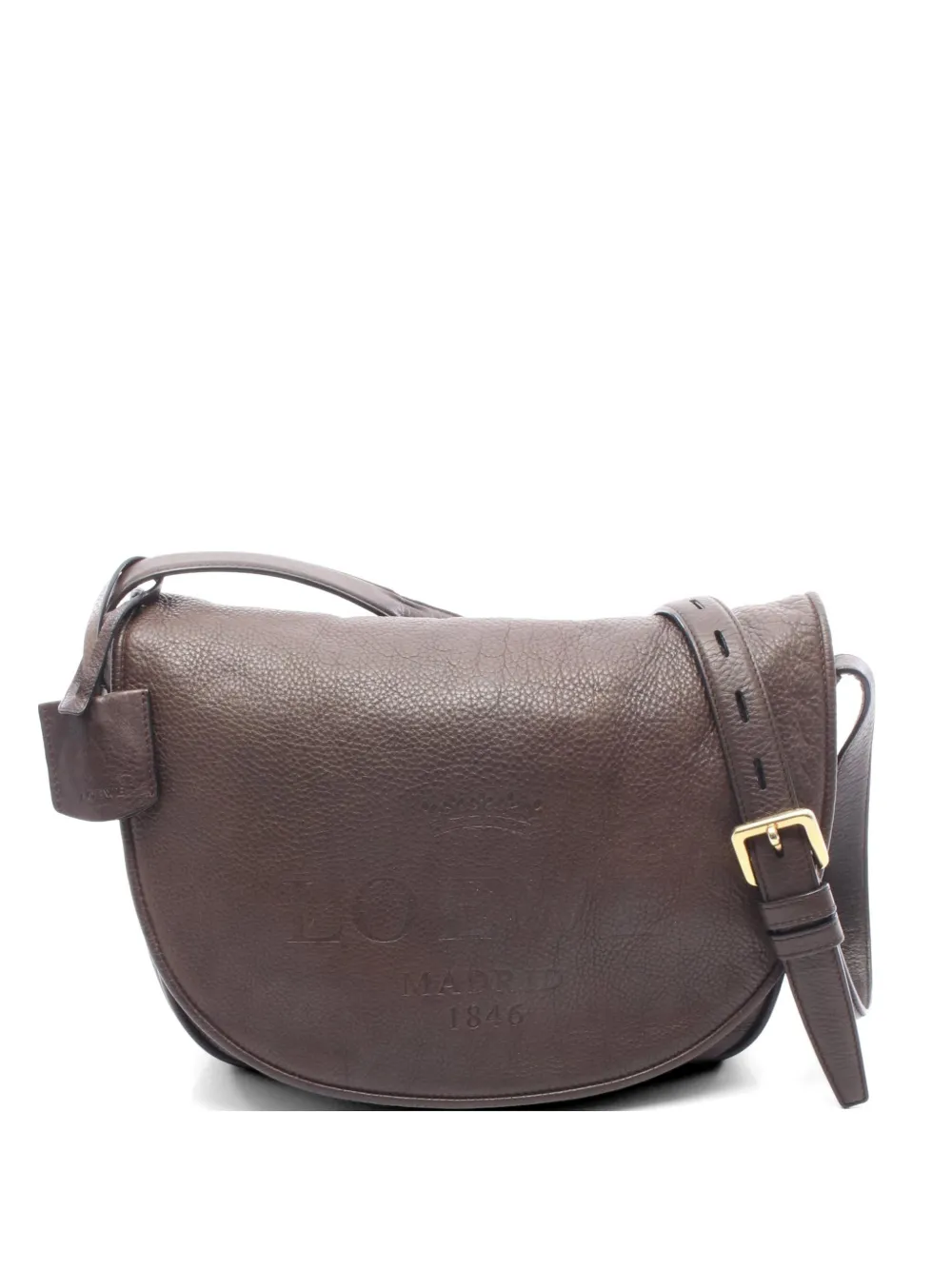Loewe Pre-Owned 2000s Heritage crossbody bag - Marrone