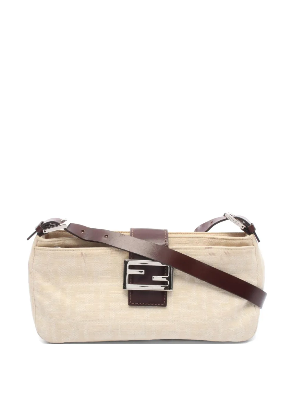 Fendi Pre-Owned 2000s Zucca Mamma shoulder bag - Toni neutri