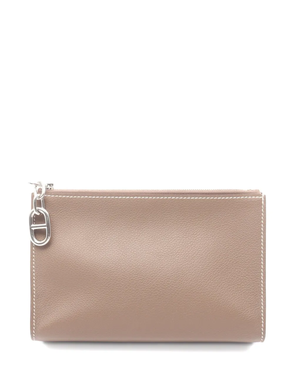 Hermès Pre-Owned 2025 Chaîne d'Ancre Zip Ungo pouch - Toni neutri