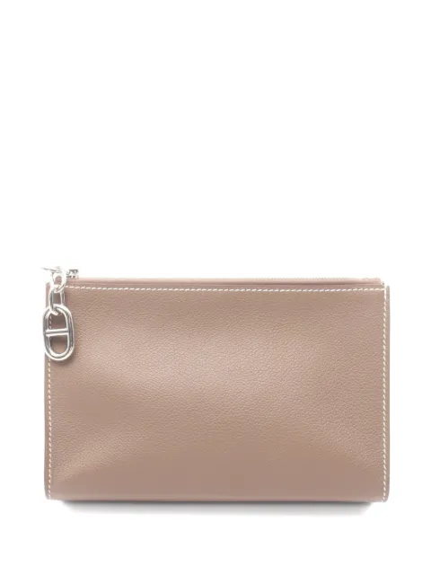 Hermès Pre-Owned 2025 Chaîne d'Ancre Zip Ungo pouch