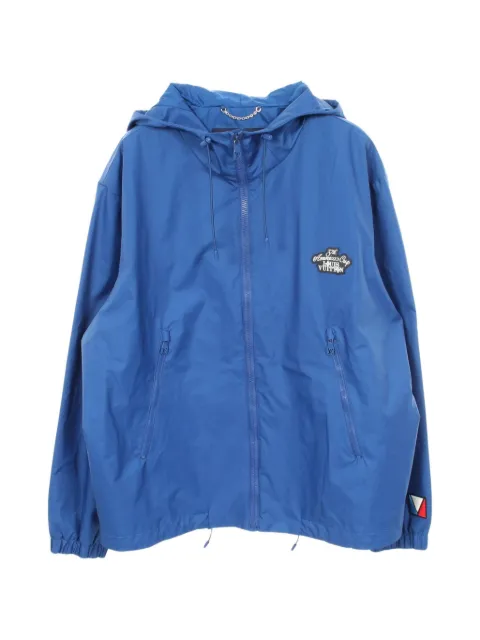 Louis Vuitton Pre-Owned 37th 2010s America's Cup zip-up hooded jacket