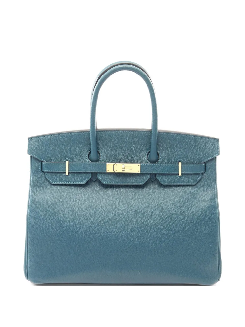 Hermès Pre-Owned 2015 35 Birkin tote bag - Blu